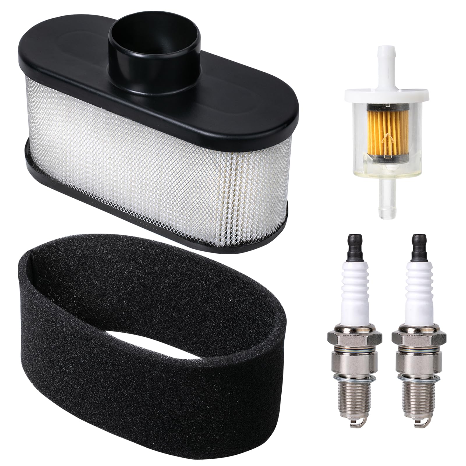 Amazon.com : Ceukius 11013-0752 Air Filter Spark Plugs Kit for